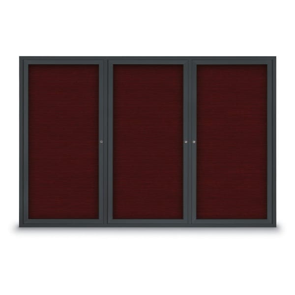 Letterboard, Burgundy/Black